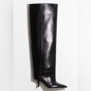 H&M Black Over the Knee Boots